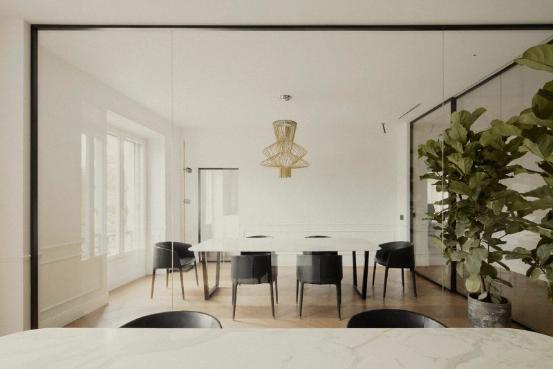 Design di interni di un ufficio a Milano