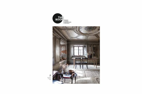 copertina della rivista The Book dedicata a interior design e architettura contract