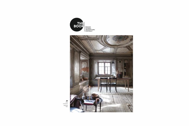copertina della rivista The Book dedicata a interior design e architettura contract
