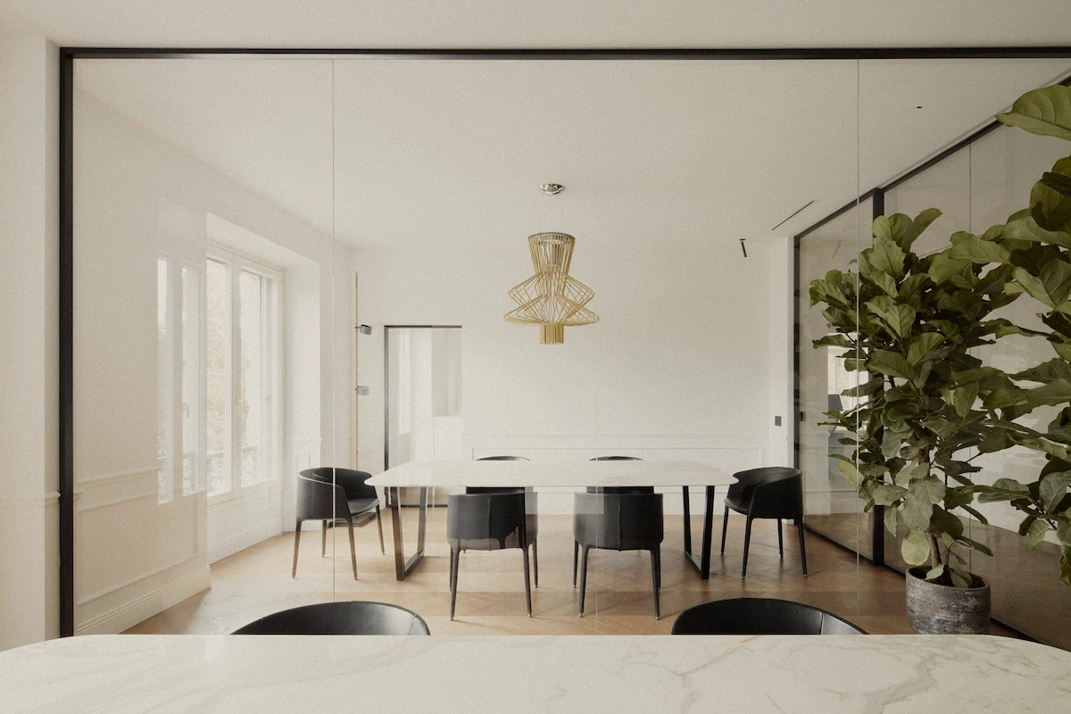 Design di interni di un ufficio a Milano